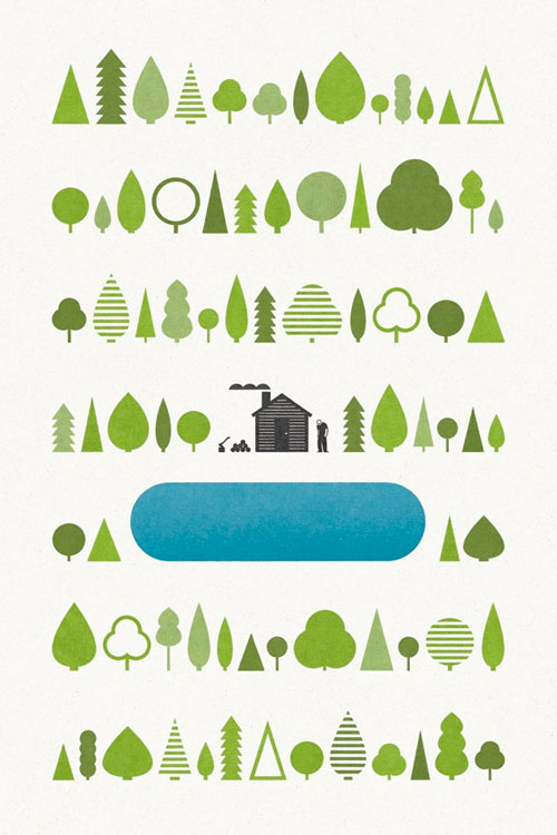 kitsune noir poster club walden jez burrows