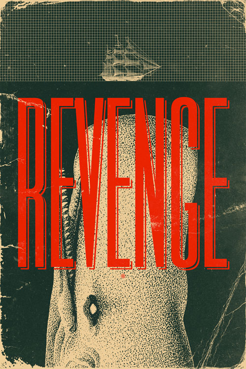 kitsune noir poster club moby dick mark weaver