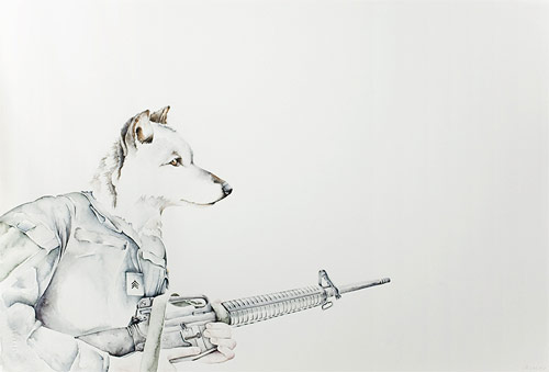 amy ross artist painter painting steven zevitas brother wolf gallery