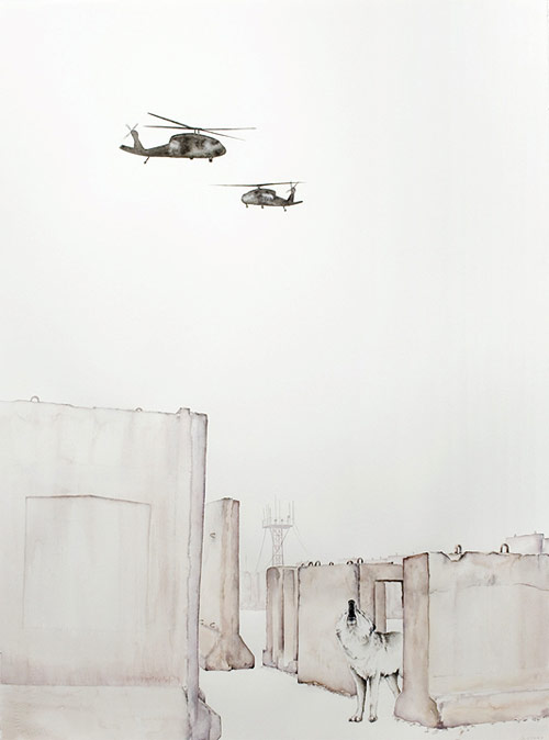 amy ross artist painter painting steven zevitas brother wolf soldier  gallery