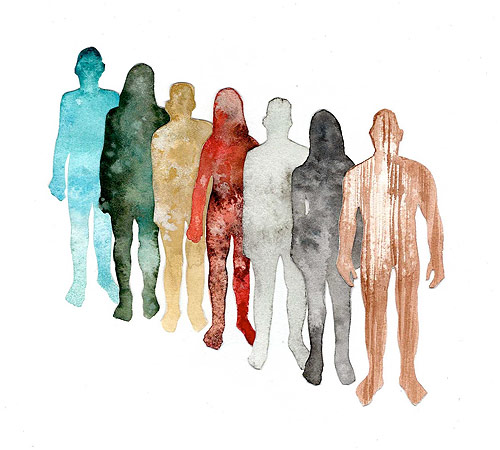 Artist illustrator Kaeleen Wescoat - Oneill drawing