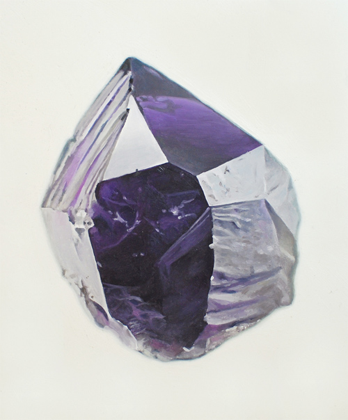 carly waito artist painter painting minerals rocks