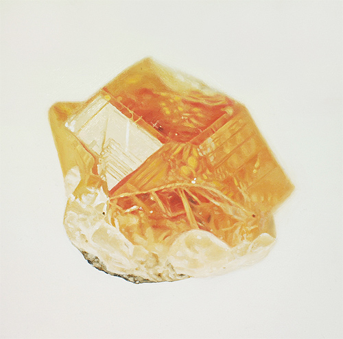 carly waito artist painter painting minerals rocks