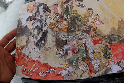 howie tsui horror fables book drawing painting artist ottawa