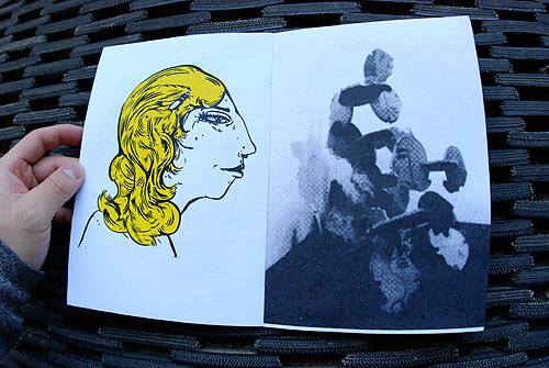 Artist illustrator Kelsey Dake nice zine