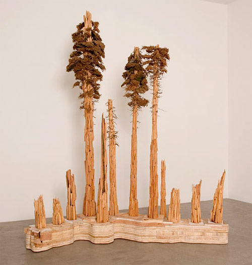 Sculptures by artist Jared Pankin