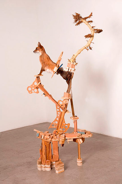 Sculptures by artist Jared Pankin