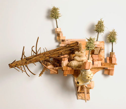 Sculptures by artist Jared Pankin