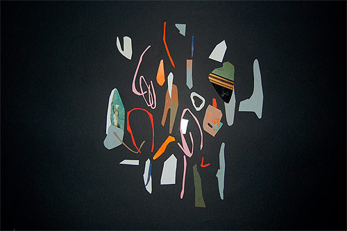 Collage artist Virginia Echeverria