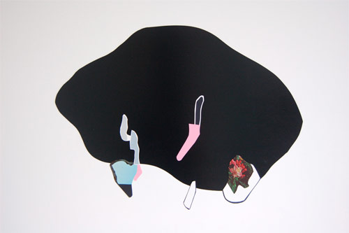 Collage artist Virginia Echeverria