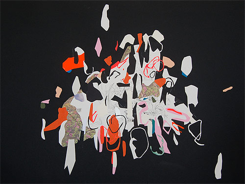 Collage artist Virginia Echeverria