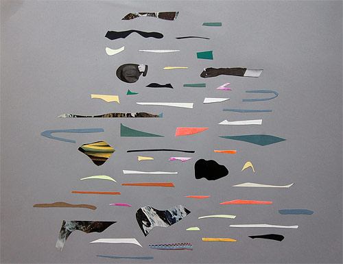 Collage artist Virginia Echeverria