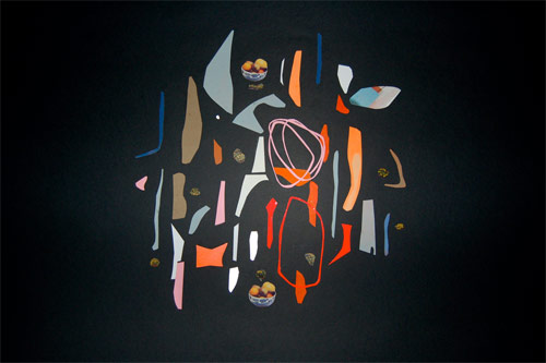 Collage artist Virginia Echeverria