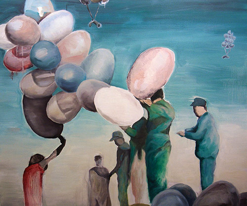 Artist painter Hai-Hsin Huang