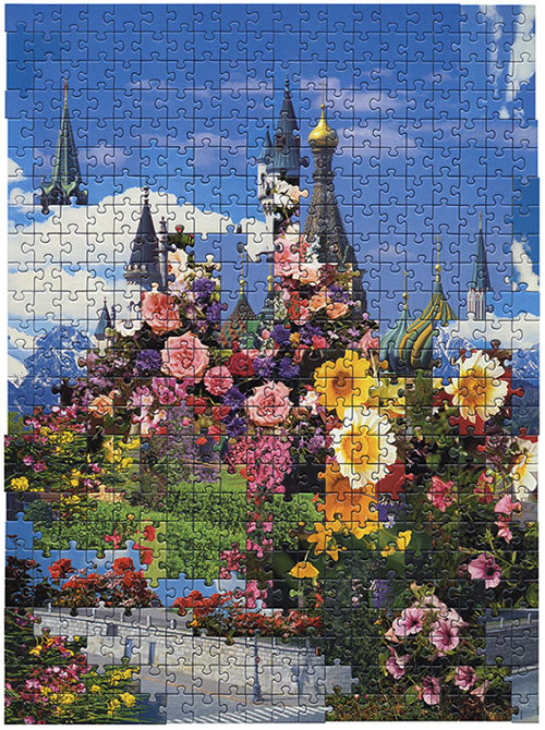 Love Love puzzle collages by Kent Rogowski