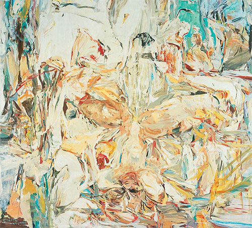 Artist painter painting Cecily Brown
