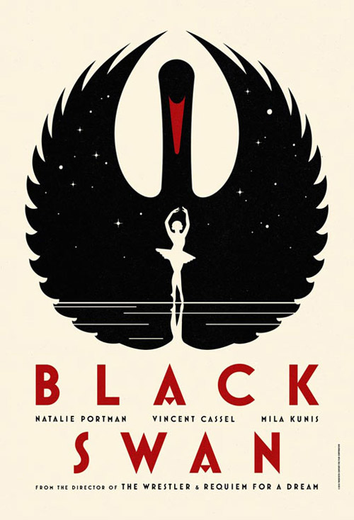 black swan posters by la boca