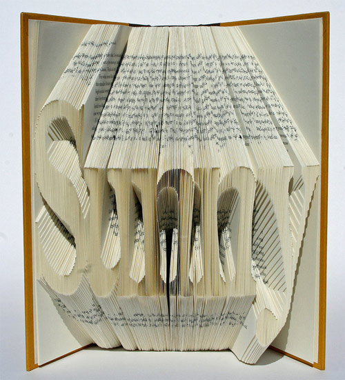 isaac salazar book art folded