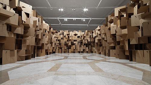 prepared-dc-motors-cardboard-boxes-sound-sculptures-by-zimoun