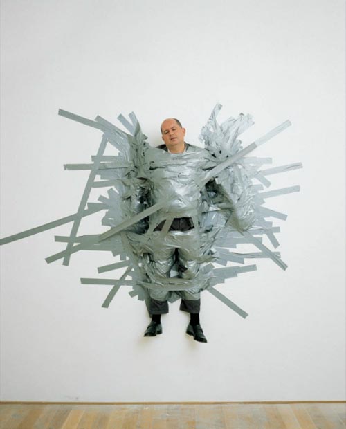 Artist Maurizio Cattelan sculptures installations