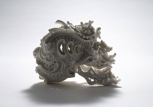 Sculptures by artist Katsuyo Aoki