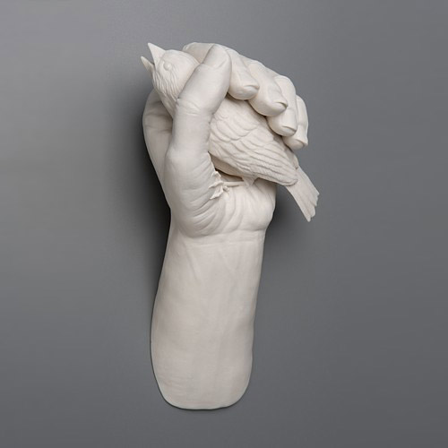 Porcelain sculptures by Kate MacDowell