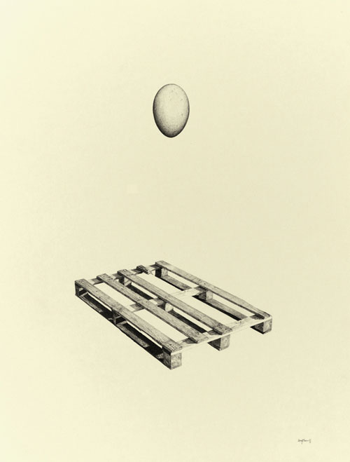 Drawings by artist Greg Eason