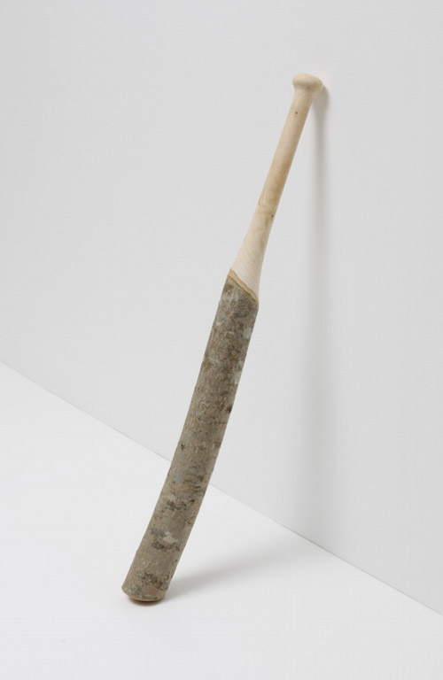 Baseball bats by artist Vincent Kohler turnaround sculptures