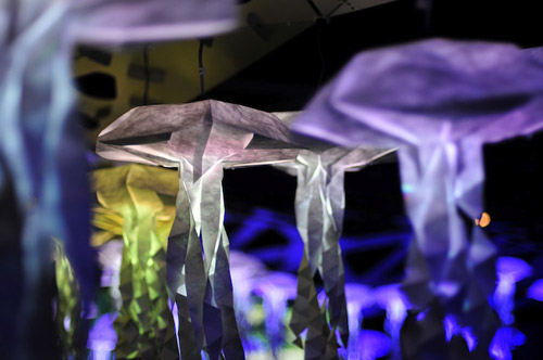 Jelly Swarm by Tangible Interaction