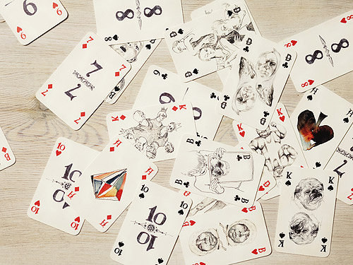 Playing cards by Monja Gentschow giveaway