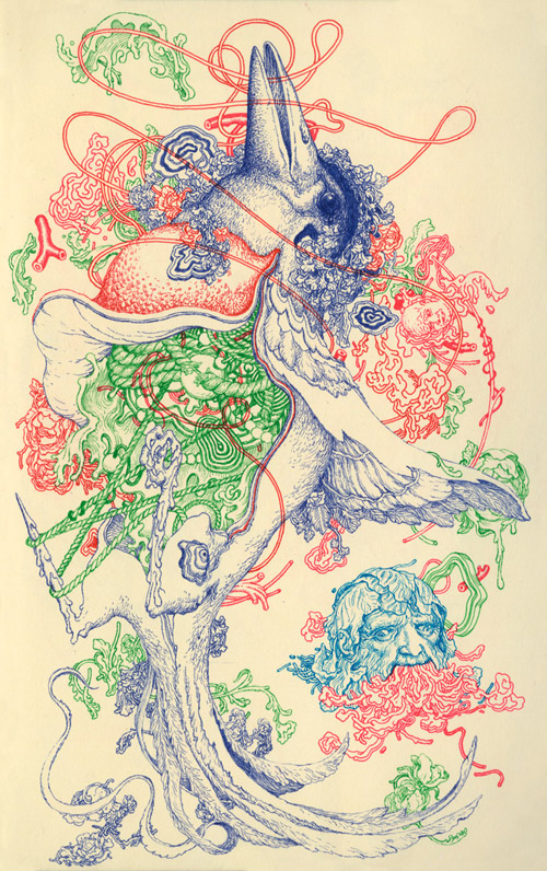 drawings from artist James Jean