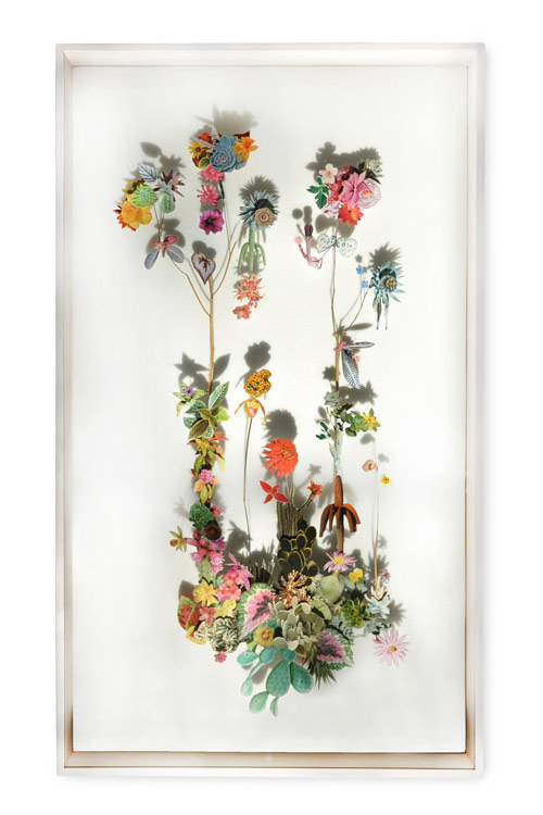 Flower Constructions by artist Anne Ten Donkelaar