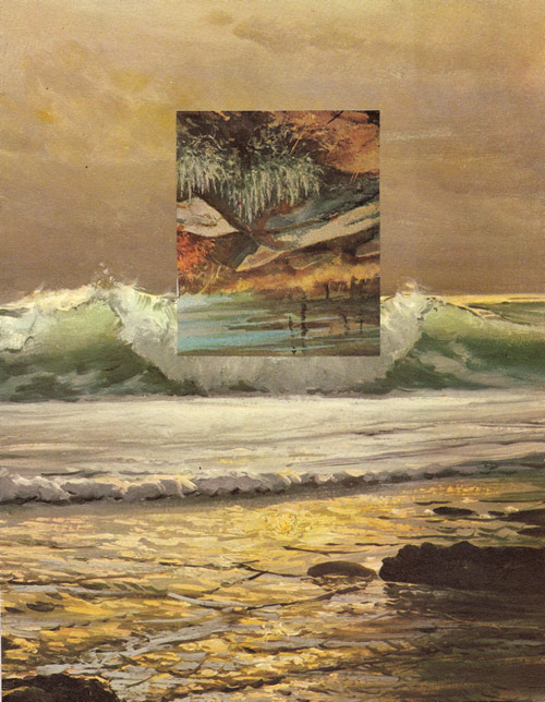 Collages by artist Brion Nuda Rosch