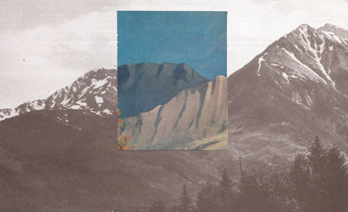 Collages by artist Brion Nuda Rosch