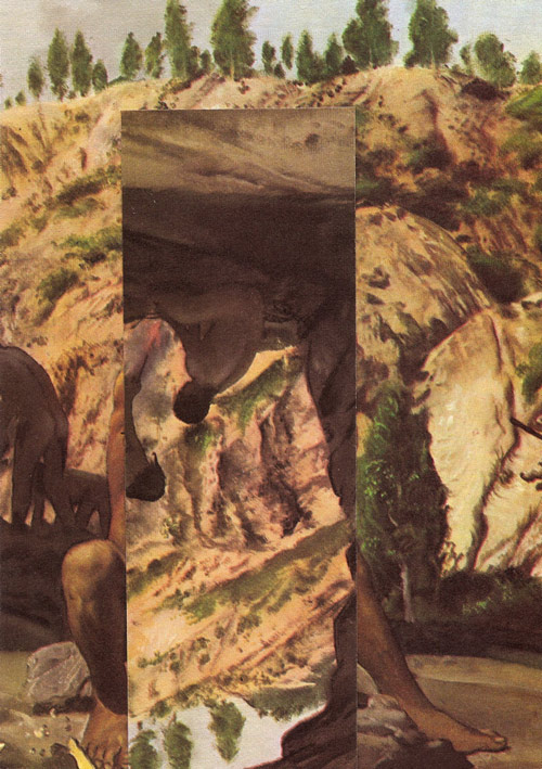 Collages by artist Brion Nuda Rosch