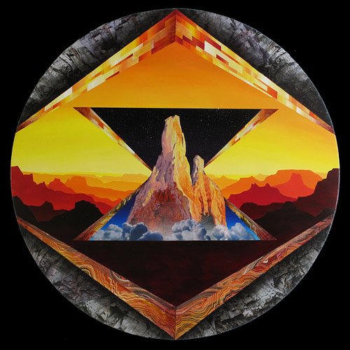 Artist painter Adam Friedman paintings