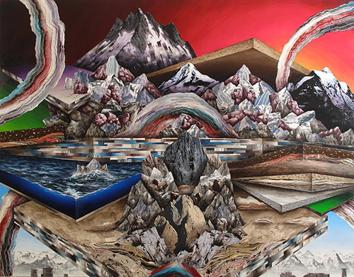 Artist painter Adam Friedman paintings