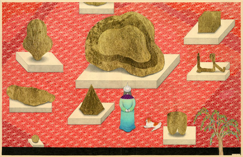 Drawings by artist David Jien