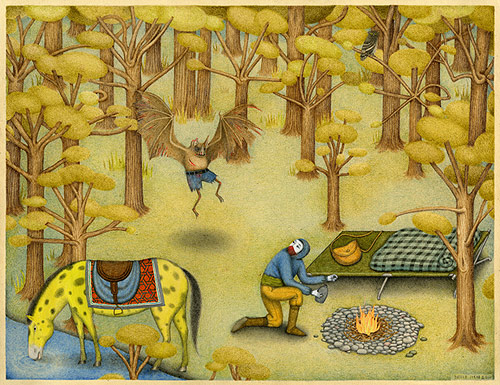 Drawings by artist David Jien