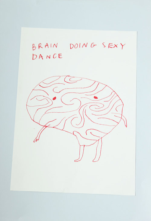 Drawings by artist Hannah Richards