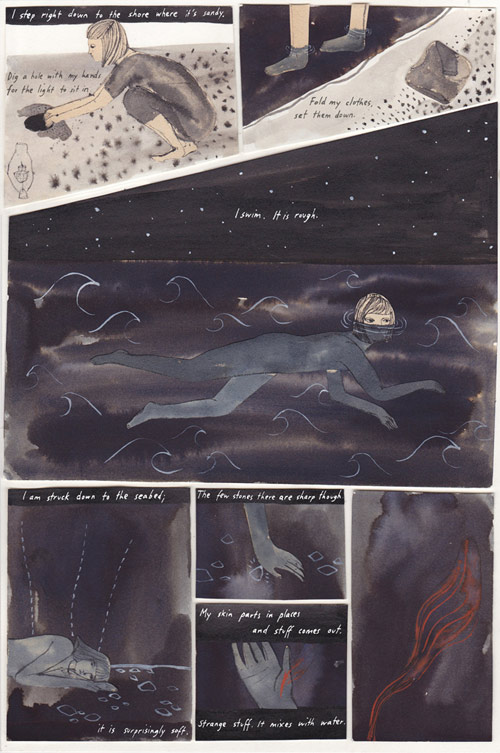 Illustrator Kaye Blegvad illustrations