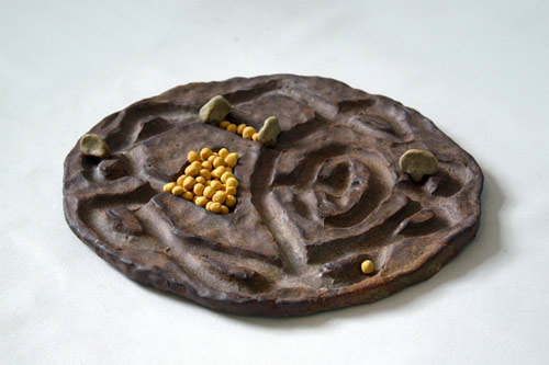 Sculptures by artist Leah Wolff