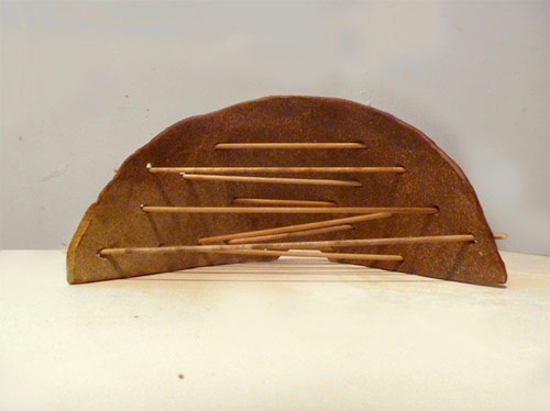 Sculptures by artist Leah Wolff