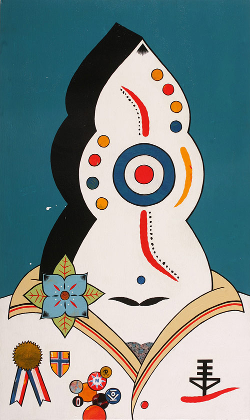 Drawings by artist Matt Leines