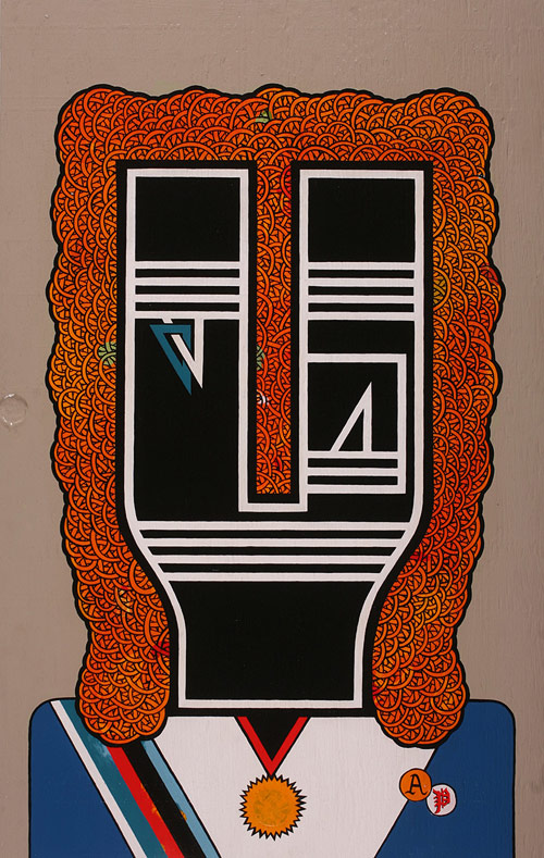 Drawings by artist Matt Leines