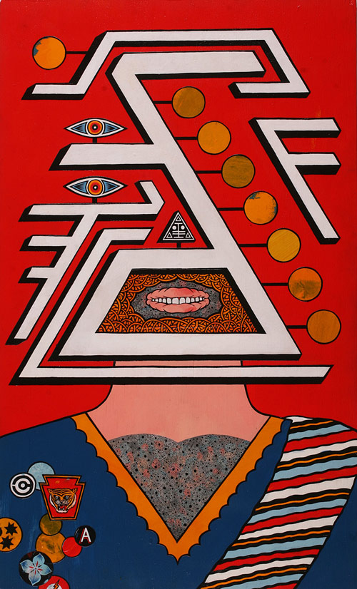 Drawings by artist Matt Leines