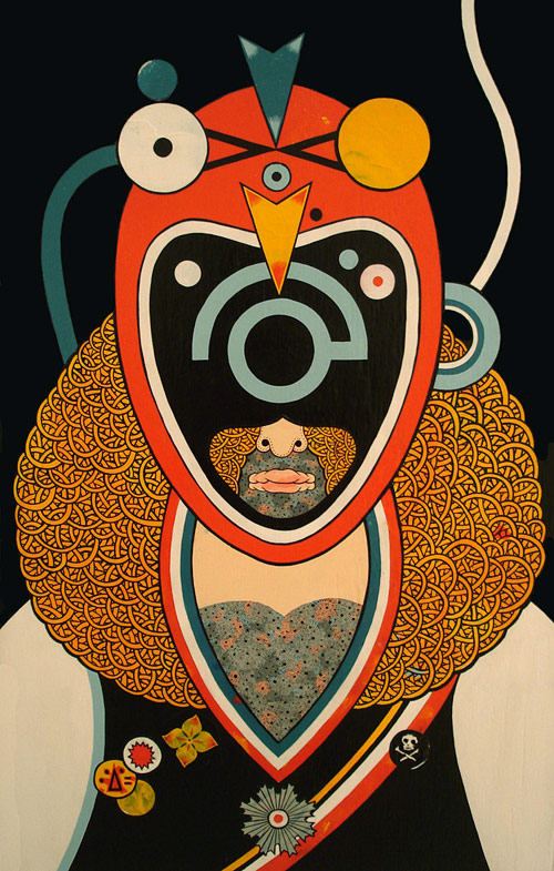 Drawings by artist Matt Leines