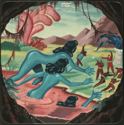 Artist illustrator Ryan Heshka