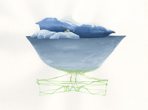 Drawings by artist Sana Park