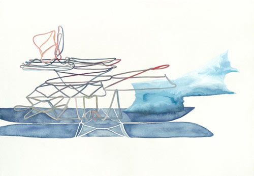 Drawings by artist Sana Park